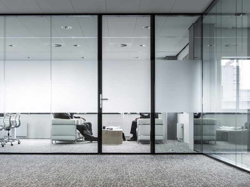 Glass partition -Features,Glass options and Maintenance