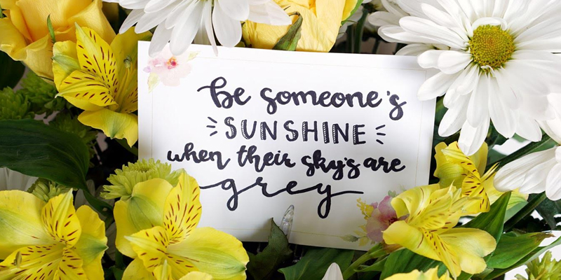 Here are six good reasons to give flowers as a present: